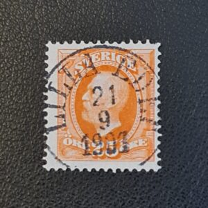 F57 | 25 öre | Lilla Edet | 21/9 1901 | Lyx |