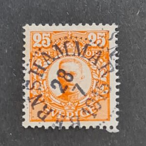 F86 | BERNSHAMMAR | Gustav V 25 öre | Medaljong | 28/7 1916 |